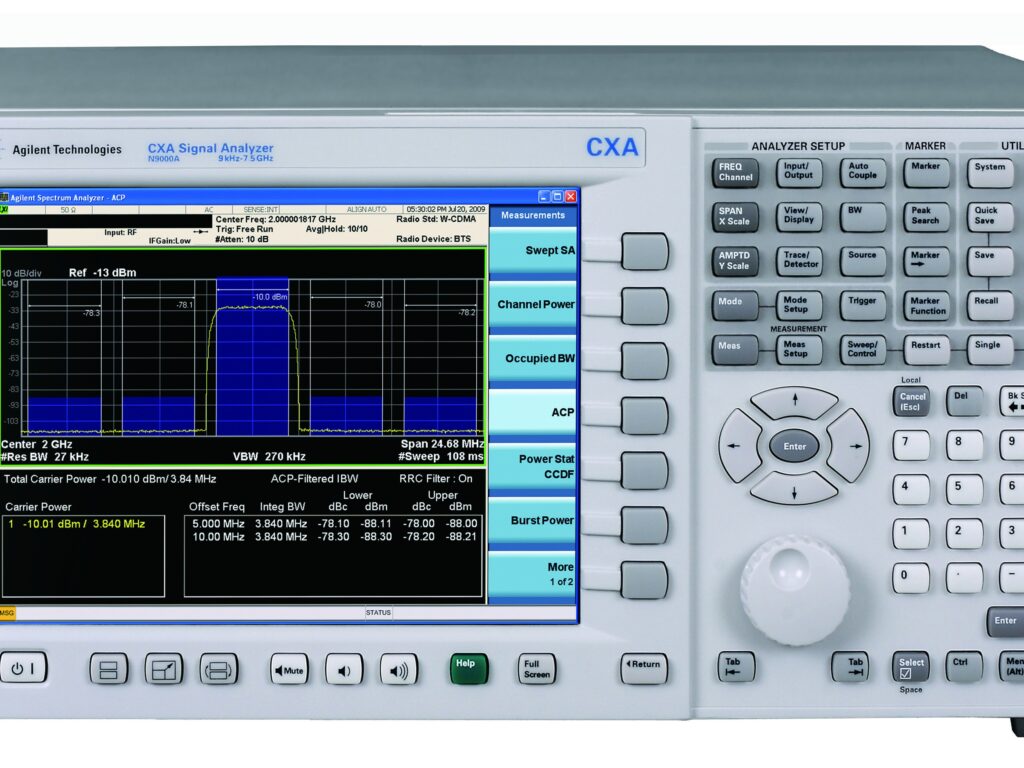 Analyseurs de signal jusqu’à 26,5 GHz