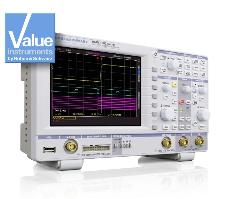 L’oscilloscope d’entrée de gamme sait être très fonctionnel