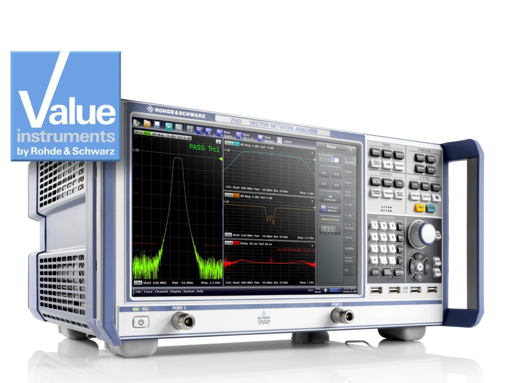 Analyseur de réseaux vectoriel pour la production