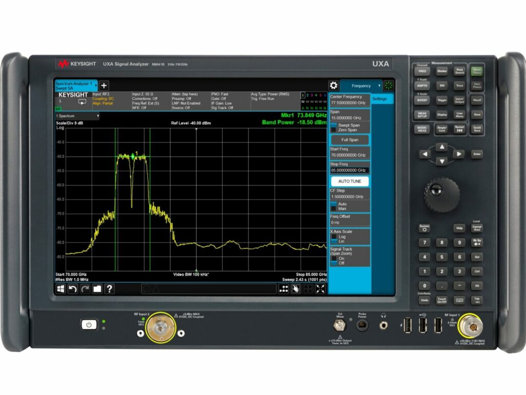 Le premier analyseur de spectre intégré 110 GHz dévoilé à EuMW 2016