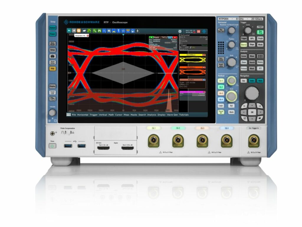 Les oscilloscopes de Rohde & Schwarz montent en gamme