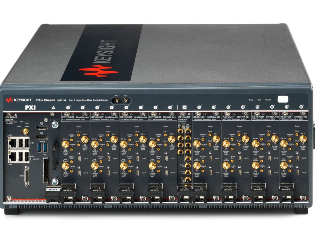 Émetteur/récepteur vectoriel multibandes