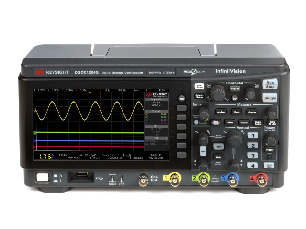 Keysight Technologies renforce ses oscilloscopes d’entrée de gamme