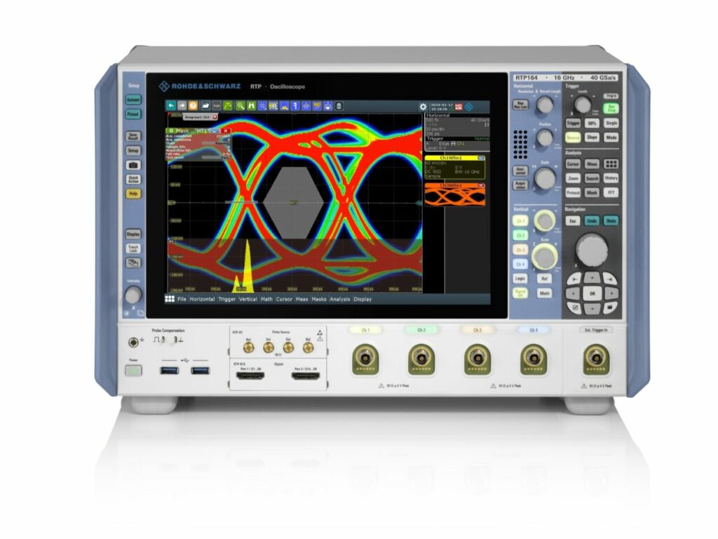 Measurement World : les oscilloscopes de Rohde & Schwarz montent en fréquence