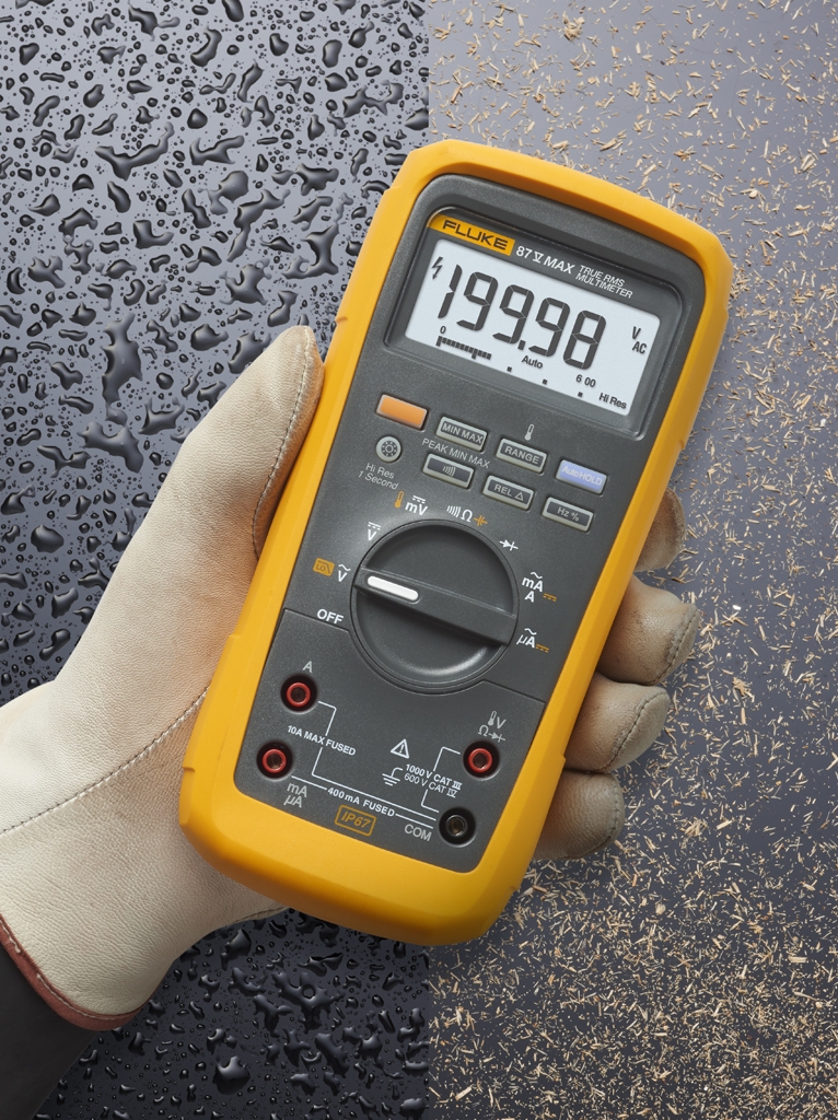 Multimètre Fluke 87V Max pour environnements extrêmes 