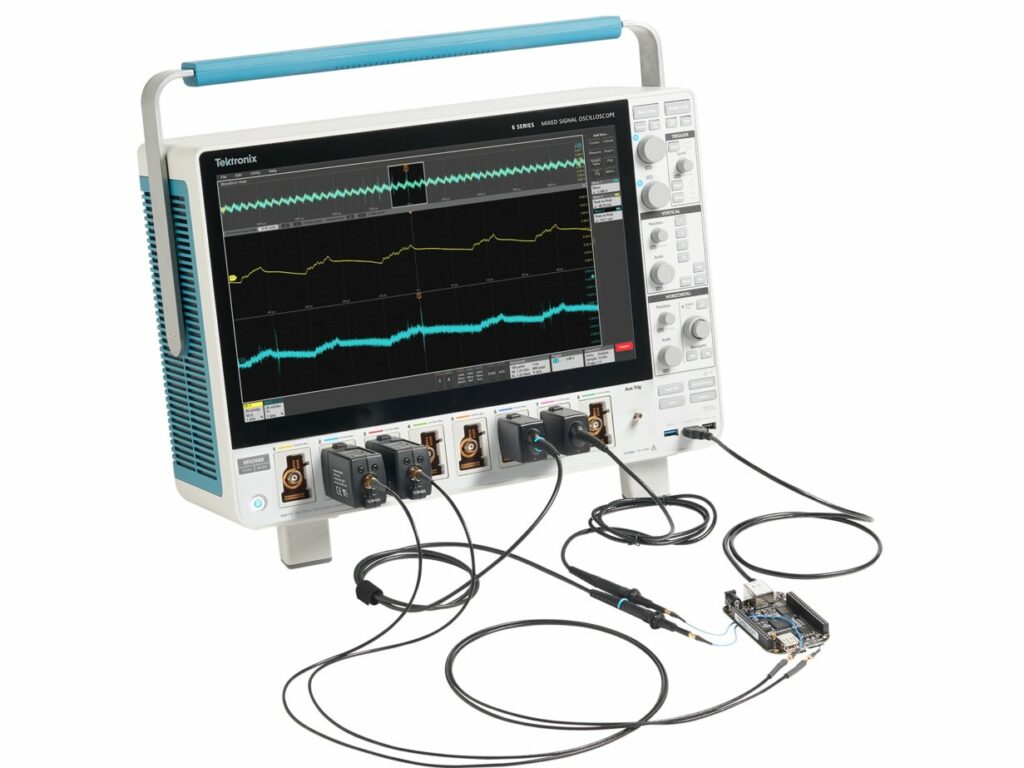 Tektronix lance des oscilloscopes jusqu’à 8 voies et 10 GHz