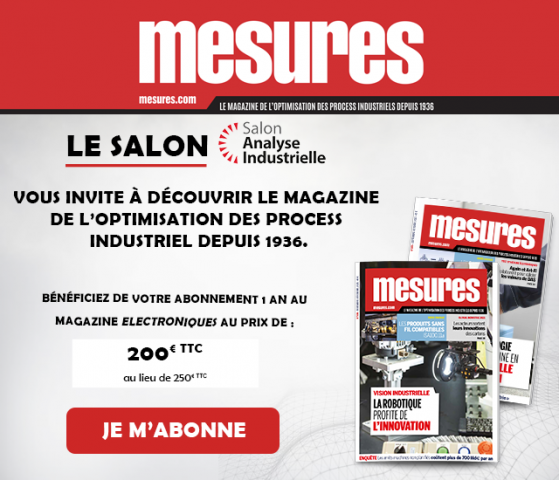 Offre spéciale Analyse Industrielle | Abonnement Mesures