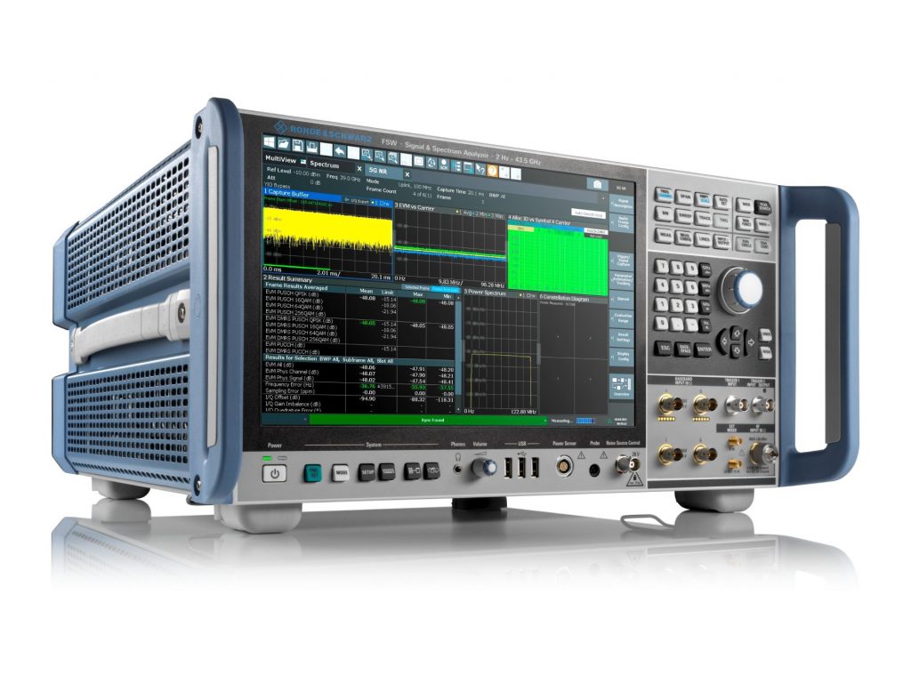 Rohde & Schwarz peaufine son analyseur de signaux et de spectre FSW dans les ondes millimétriques