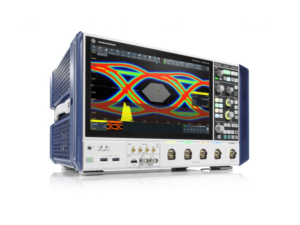 Rohde & Schwarz améliore l'oscilloscope haute performance RTP pour une intégrité du signal encore meilleure en temps réel