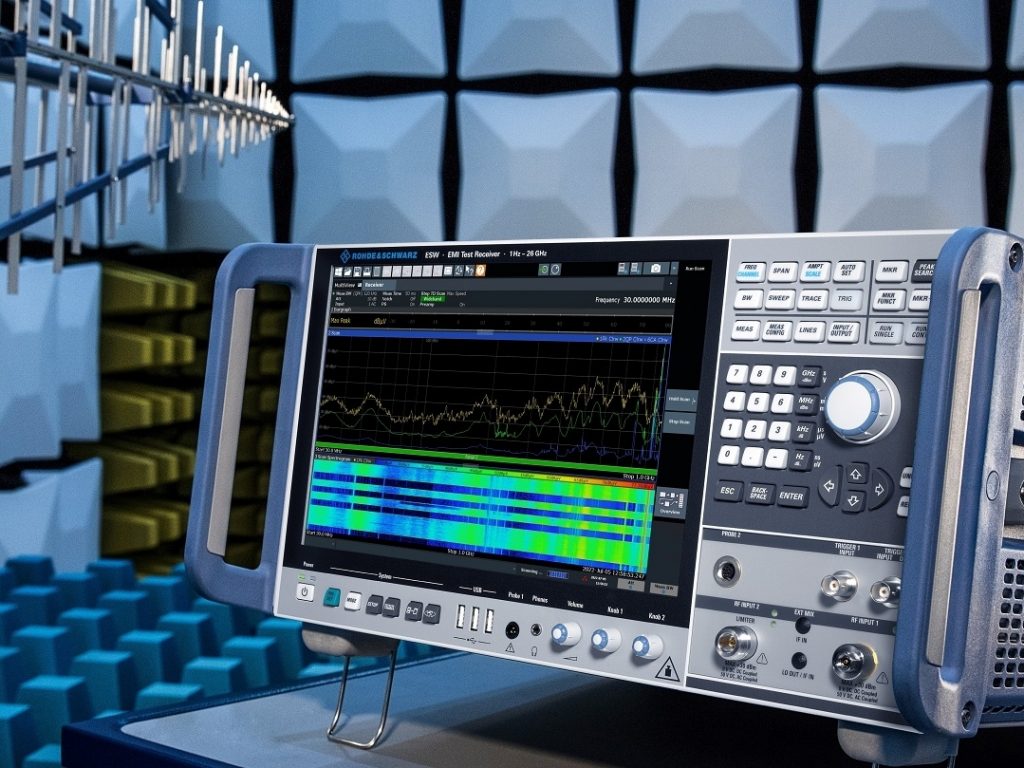 Rohde & Schwarz étend à 1 GHz la bande passante de ses récepteurs de test EMI