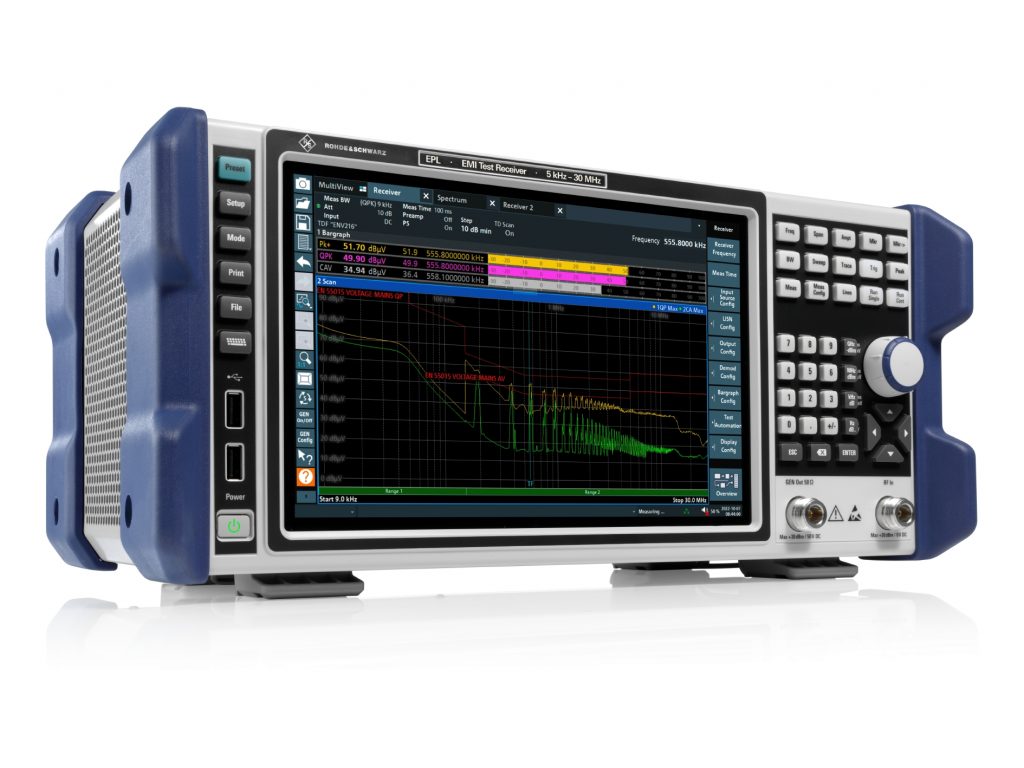 Rohde & Schwarz lance son nouveau récepteur de test EMI lors du salon EMV de Stuttgart
