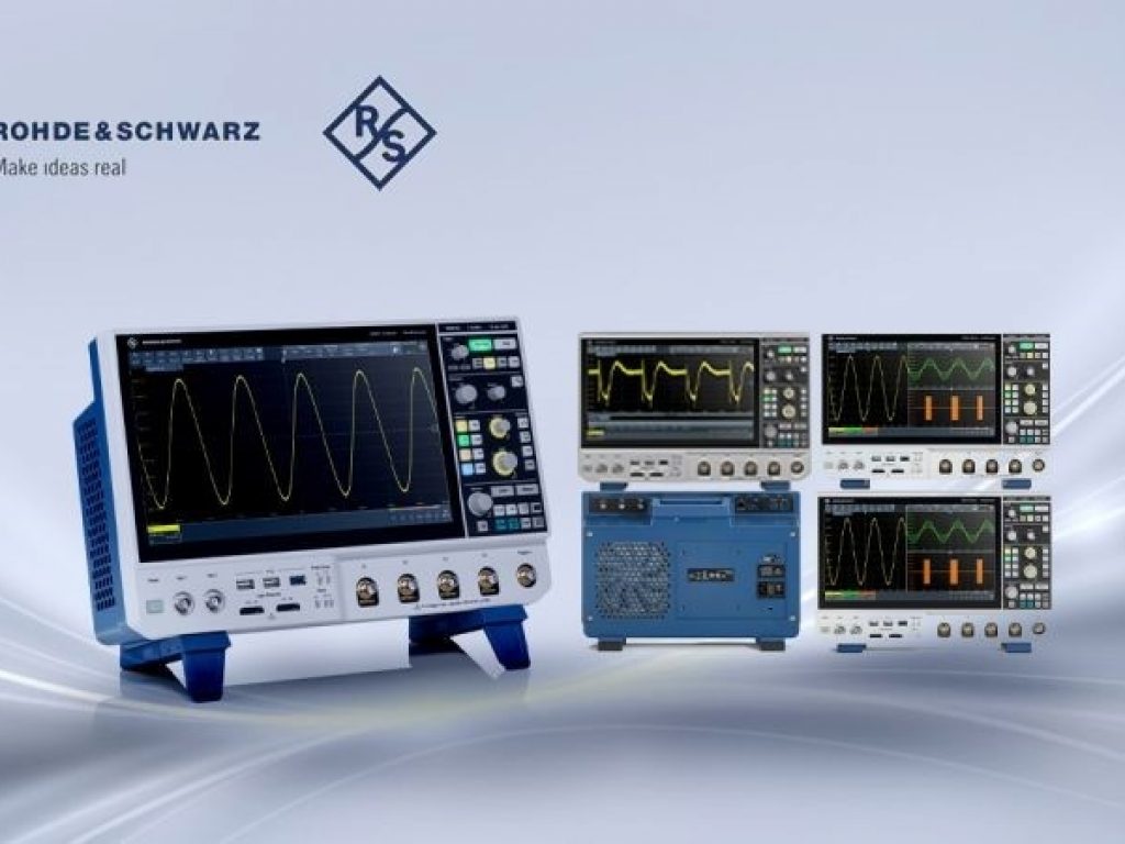 L’oscilloscope MXO 4 de Rohde & Schwarz est disponible en stock chez Farnell