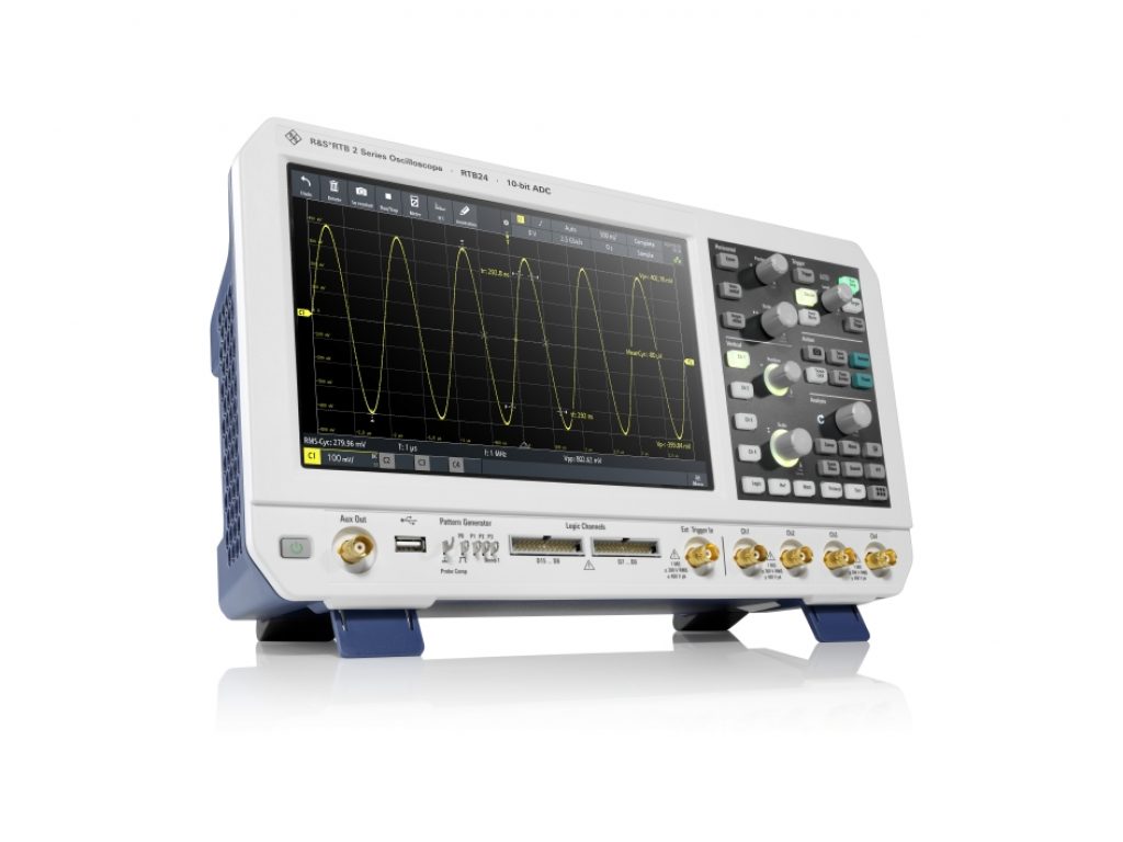 Rohde & Schwarz présente son nouvel oscilloscope