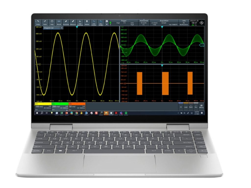 Rohde & Schwarz propose une application logicielle pour oscilloscope sur PC