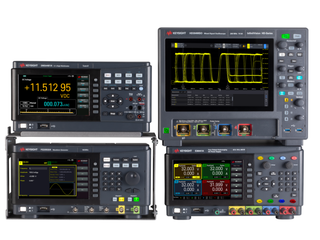 Keysight présente une nouvelle génération d'instruments de banc de base