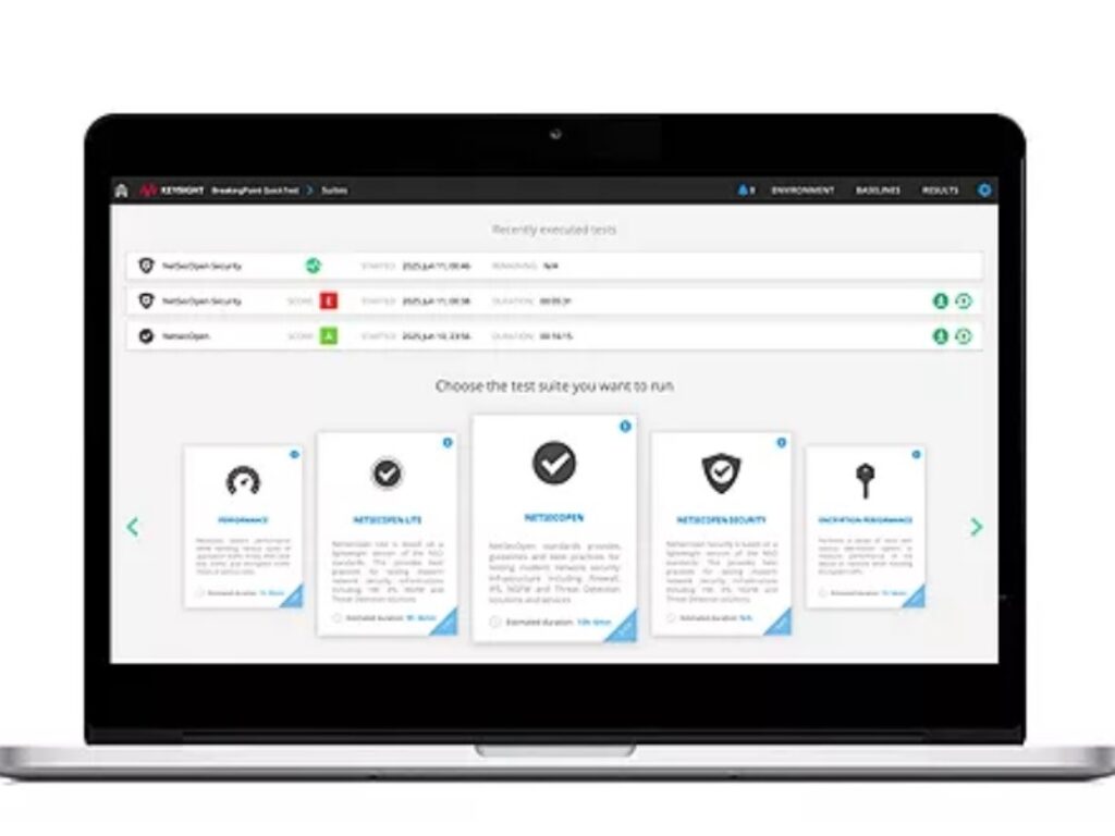 Test de sécurité : Fortinet choisit Keysight