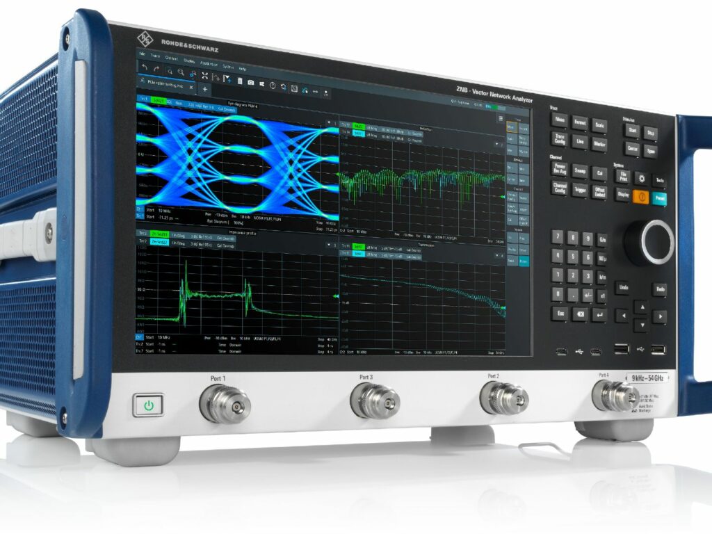 Rohde & Schwarz augmente la fréquence des analyseurs ZNB3000
